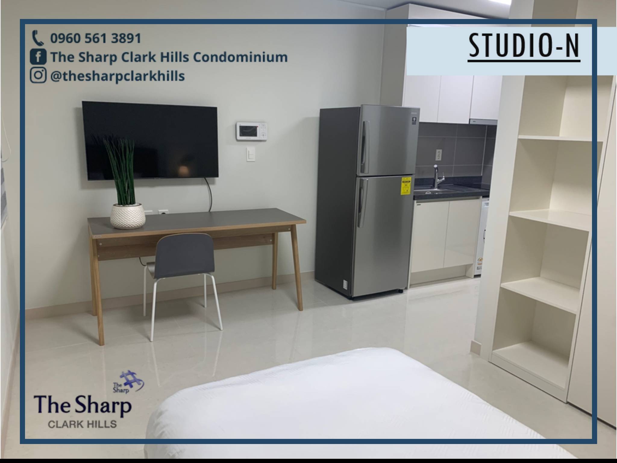 Rent: Studio(Unit The Sharp Clark Hills)