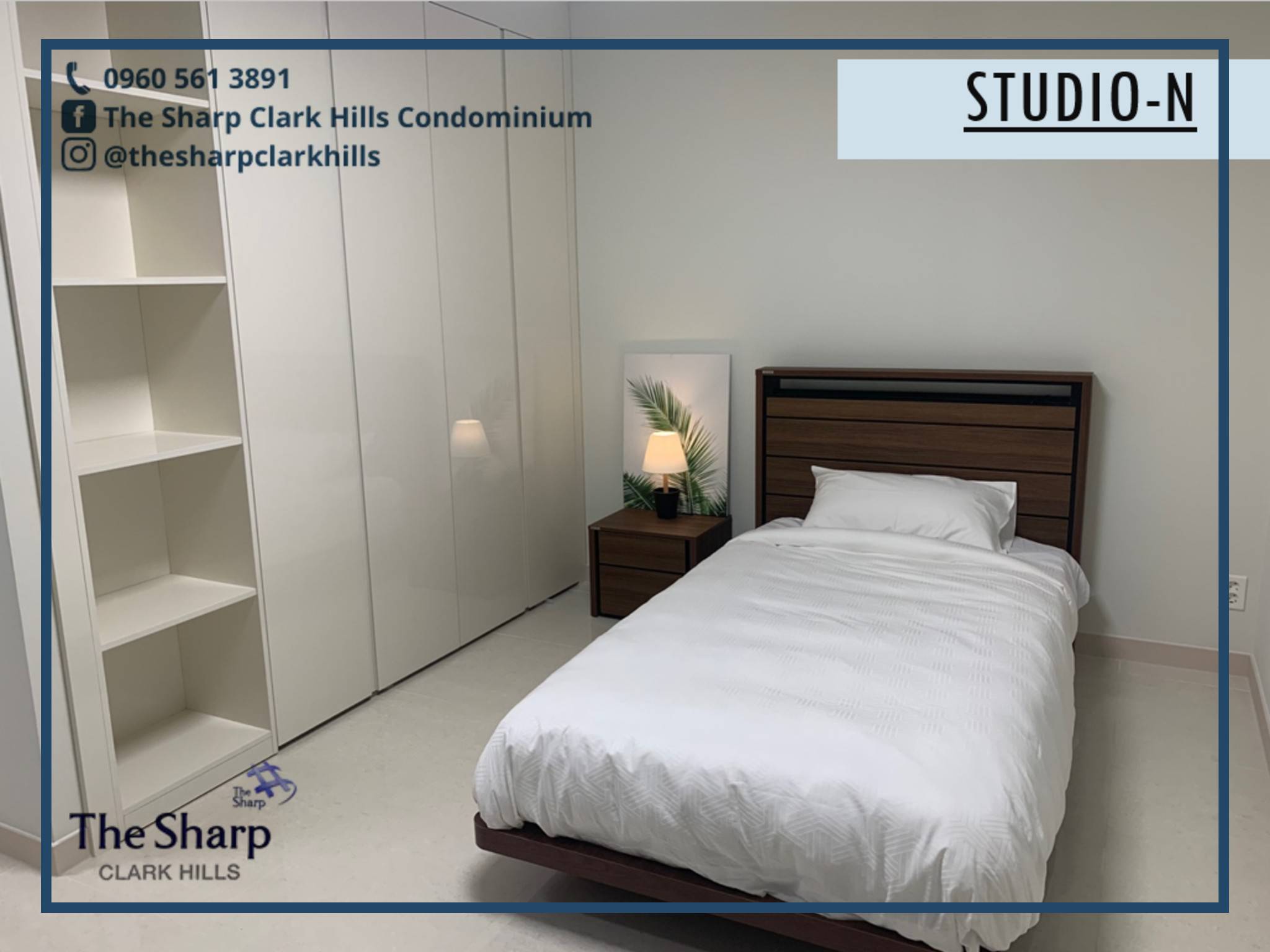 For Rent: Studio The Sharp Clark Hills