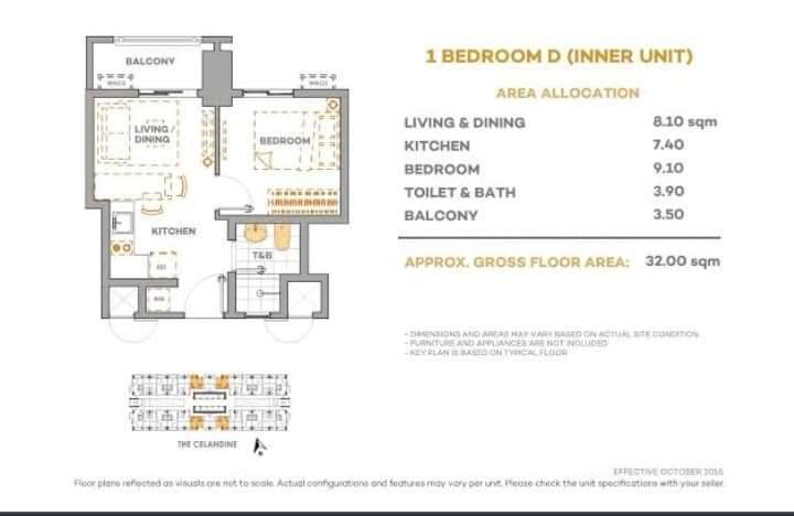 1BR Brand New Condo For Rent