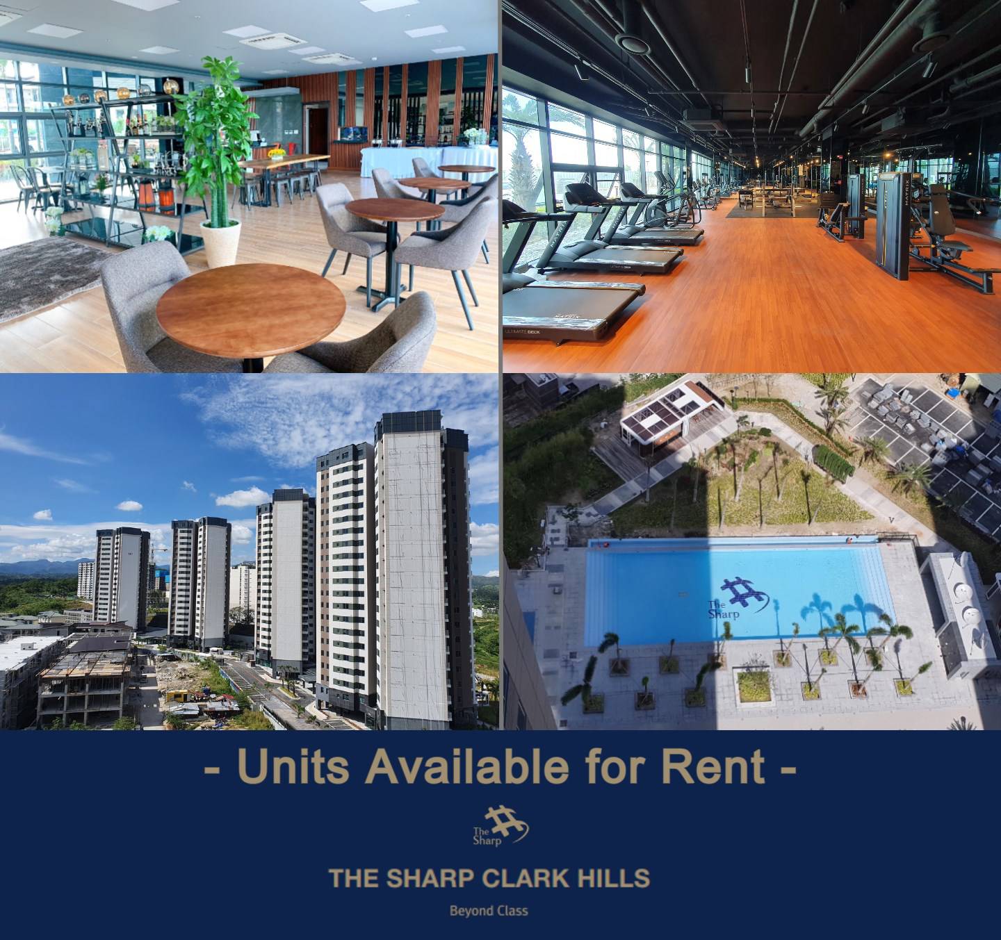 Rent: Studio Condo The Sharp Clark Hills