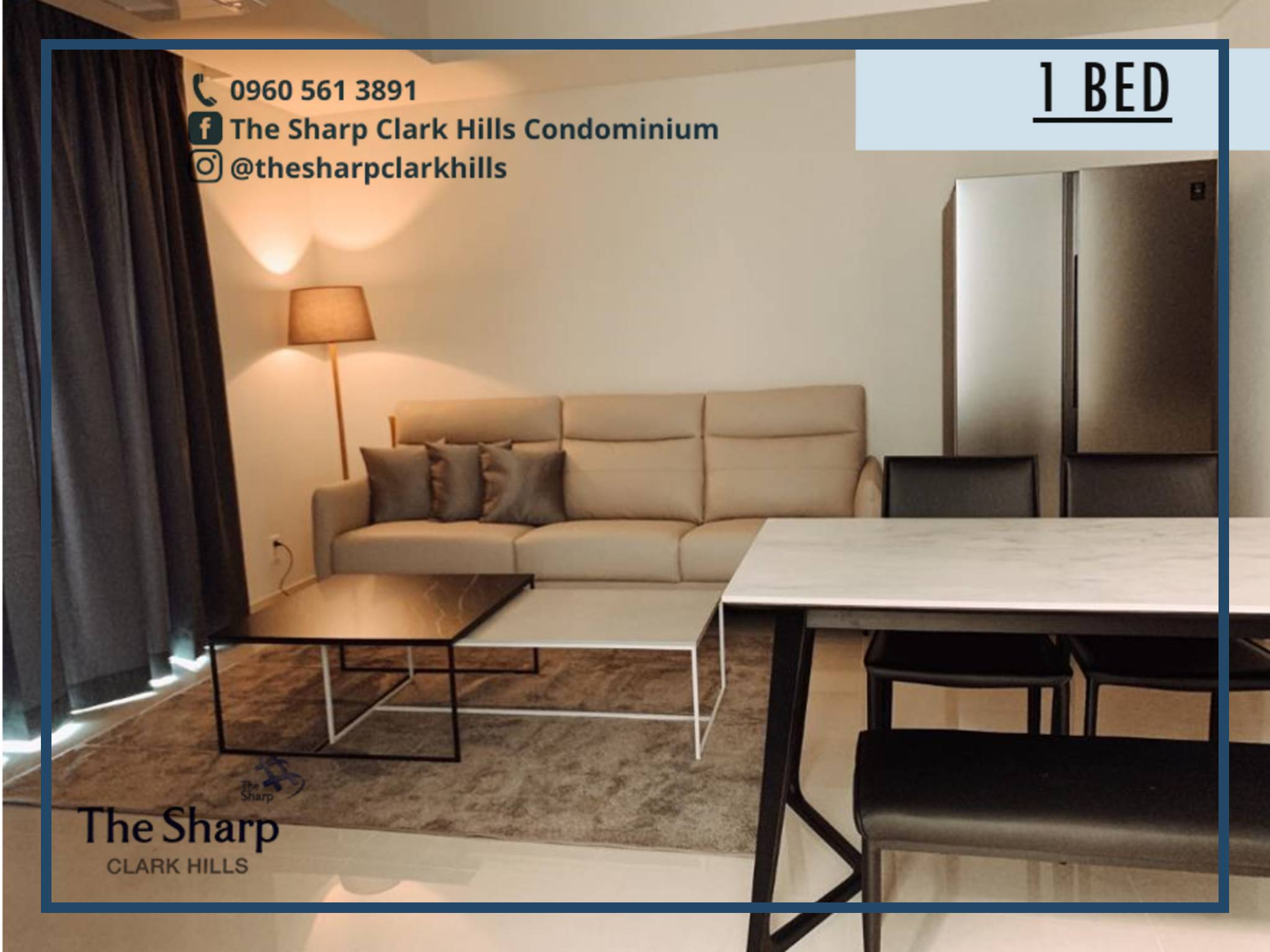 For Rent/Sale: 1BR The Sharp Clark Hills